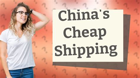 why are clothes from china so cheap